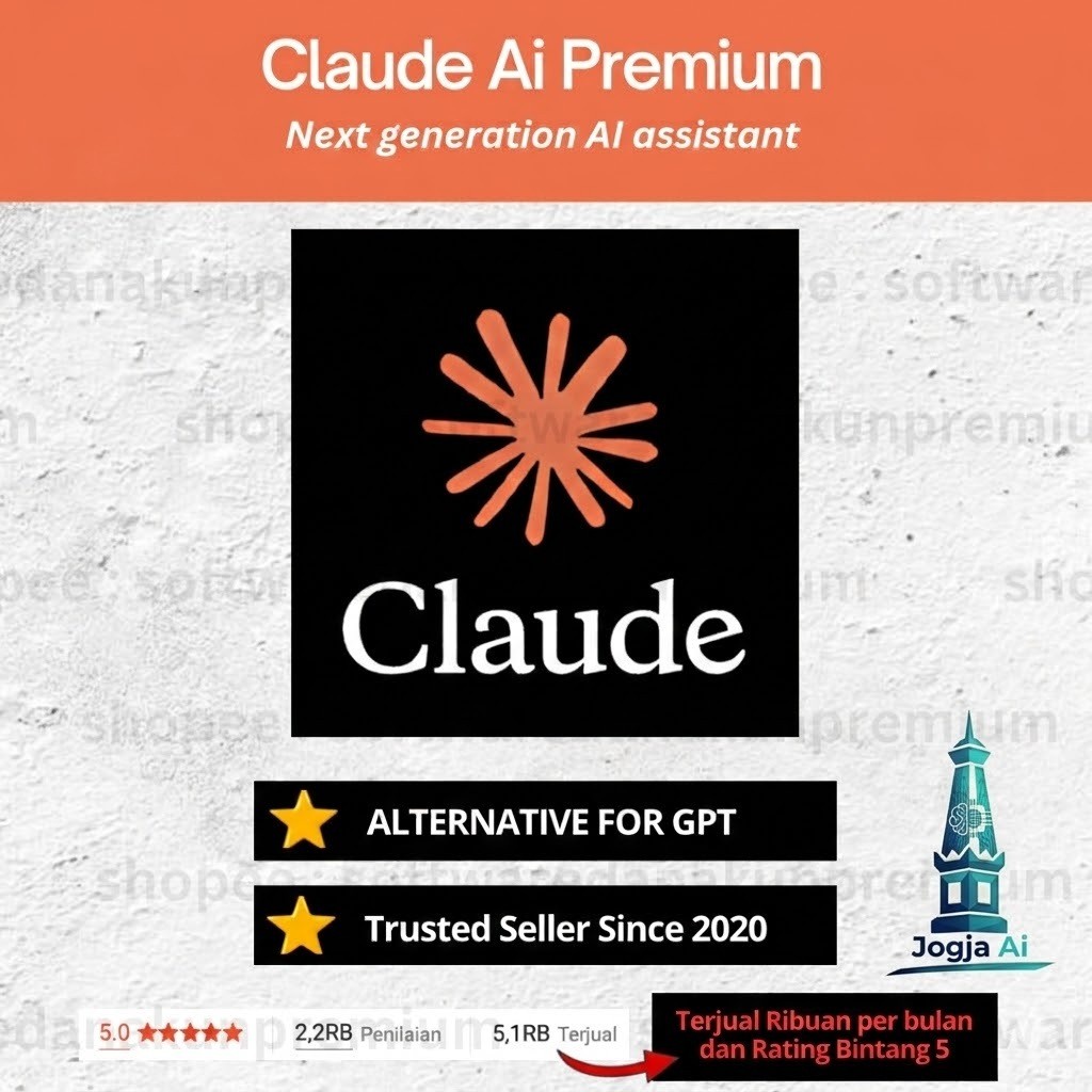 CLAUDE AI PRO [3 HARI] Premium Strategi UMKM Terpercaya 2026 | Top Seller | Software Bisnis - Flash Sale