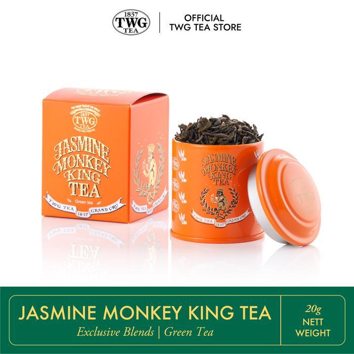 Jual Twg Tea Jasmine Monkey King Tea, Mini Tin Tea, 20G #Gratisongkir ...