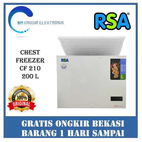 Jual RSA CF 210 Chest Freezer (200 L) Freezer Box Tahan Dingin Lama ...