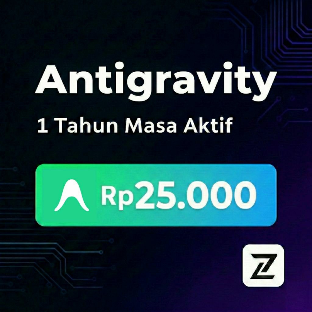 Antigravity Pro Claude Opus Code Agent 1 Tahun | Coding AI Premium