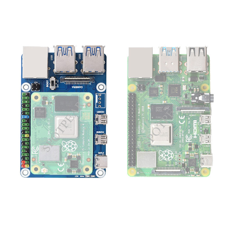 Jual Raspberry Pi CM4 to Pi4 Adapter expansion board Compute module 4 ...