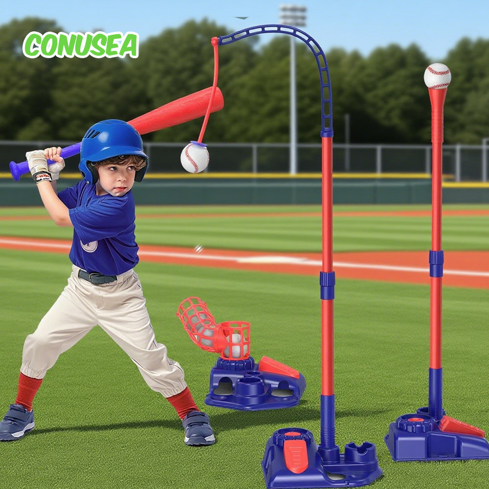 Jual 3 In 1 Baseball Toy Outdoor Sport Games Backyard Garden Catapult ...