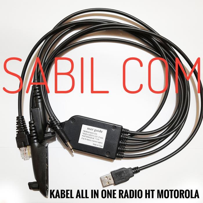 Jual KABEL PROGRAM HT MOTOROLA KABEL MULTI RADIO RIG MOTOROLA ALL IN ...