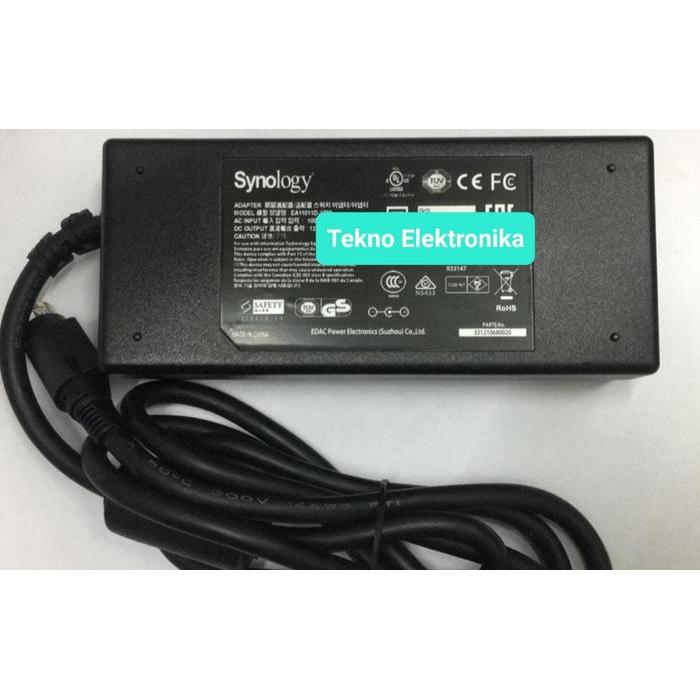 KFD Netzteil 12V 8,33A Ladegerät für Synology NAS DS918 DS918 DS916 DS916 DS918 Plus DS415 DS414 EA11011D-120 Power Supply 4 Polig Adapter Diskstation DS718 DS920 DS418 DS409 DS415 DS413j DS412