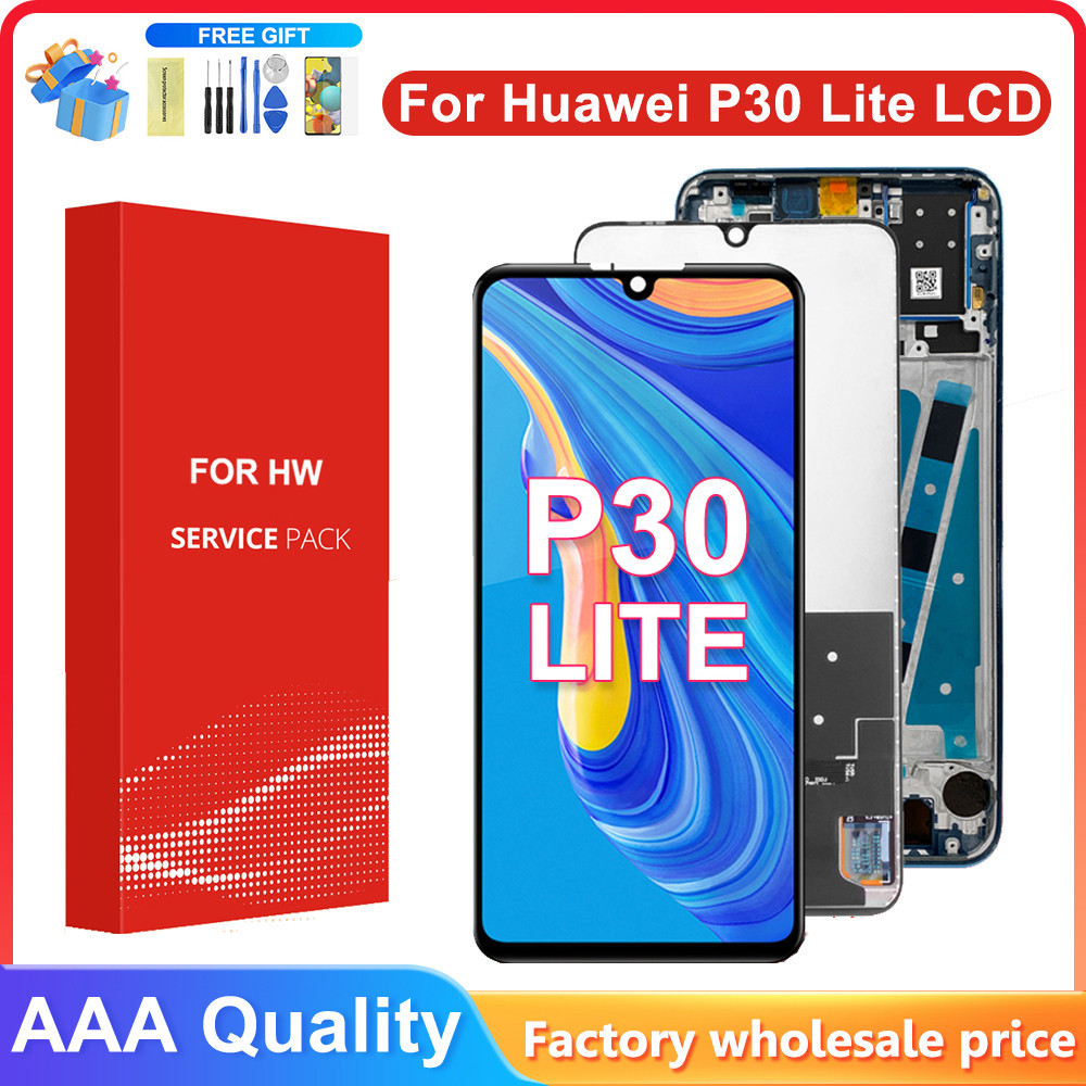 Jual New Lcd For P30 Lite Lcd Display Touch Screen Assembly Replace For ...