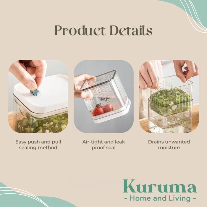 Jual JahWa- Kuruma - Kobo Toples Makanan Minimalis Food Container Gula ...