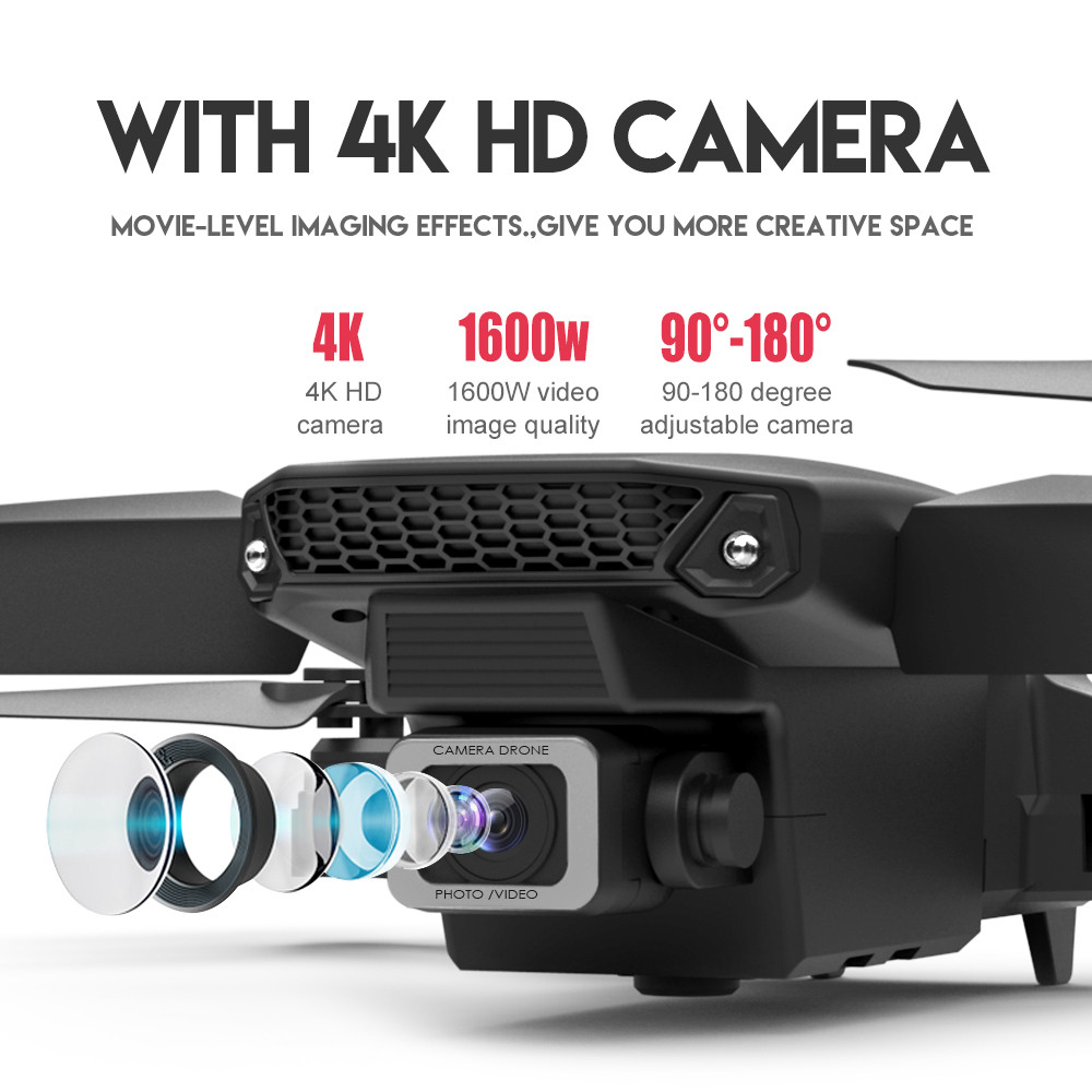 Jual New E88 ProMax Drone 4KHD Camera 6000M FPV Obstacle Avoidance 5G ...