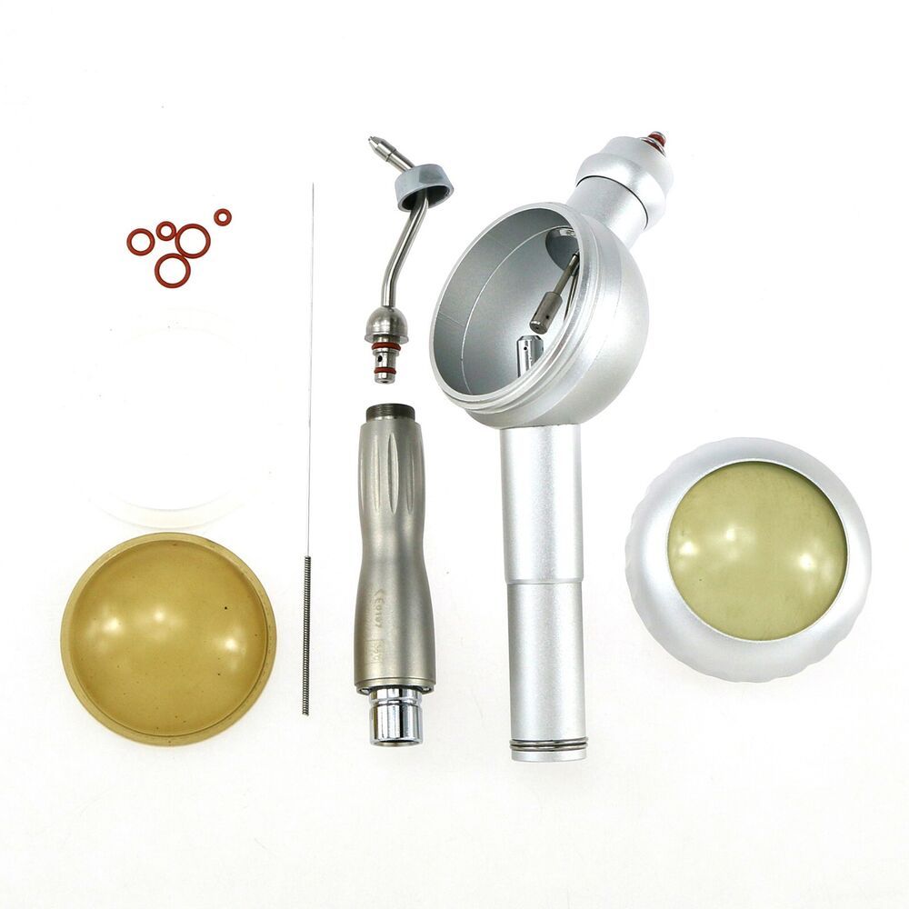 Dental Prophy Air Jet Flow Polisher - Fits Kavo Multiflex & NSK QD-J Coupler (Stainless Steel)