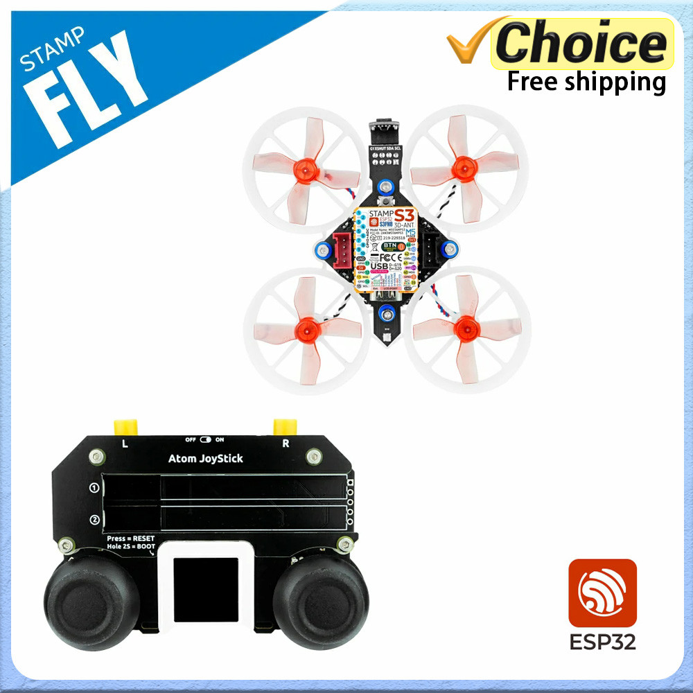 Jual M5Stamp Fly Programmable Open Source Four Axis Aircraft Kit Drone ...