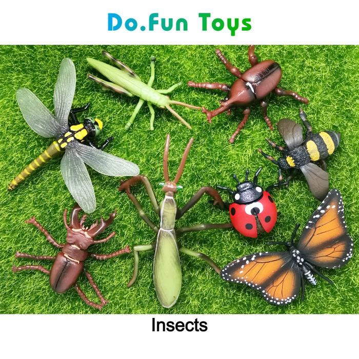 Jual Insects Animal Figures / Miniatur Mainan Binatang Serangga ...