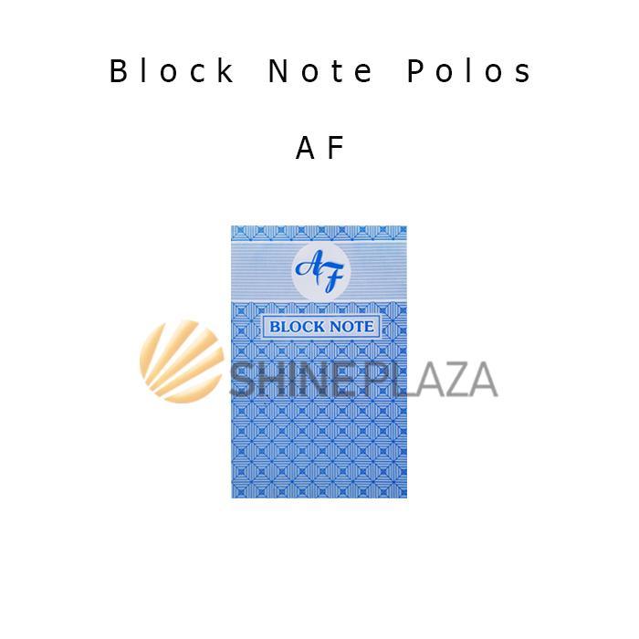 Jual Block Note A6 Polos AF - Writing Pad Buku Tulis Acara Meeting ...