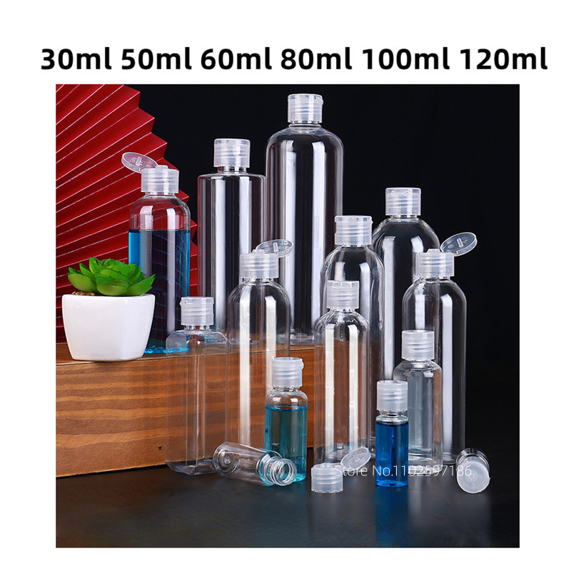 Jual 5ml-120ml Plastic Bottle Clamshell Emulsion PET Packaging Trial ...