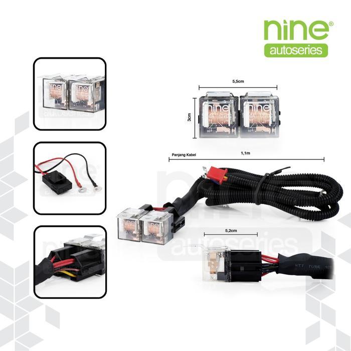 Jual Kabel Relay Set Lampu Tembak Untuk Motor Nine Lx-Trix Rl5 | Shopee ...