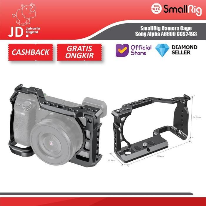 Jual SmallRig Camera Cage Sony Alpha A6600 CCS2493 | Shopee Indonesia