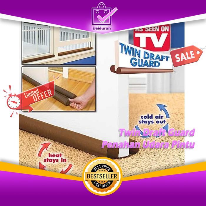 Jual New Twin Draft Guard / Penahan Udara Pintu | Shopee Indonesia