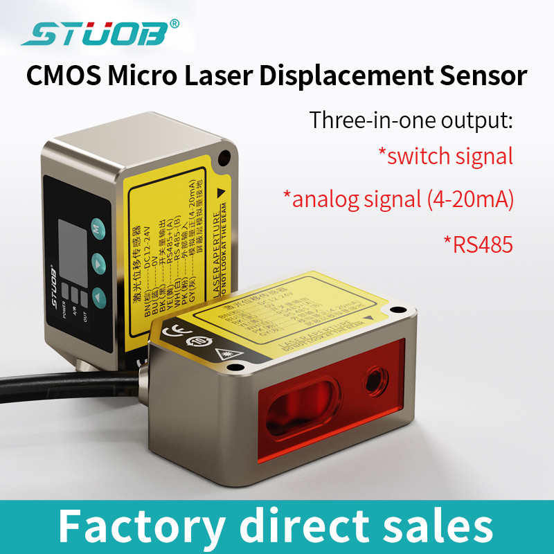 Jual Micron-level high-precision laser displacement sensor, with ...