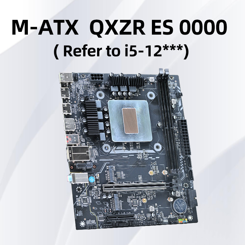 Jual ATX DIY Desktops Motherboard Set with Onboard 12th Kit Interposer ...