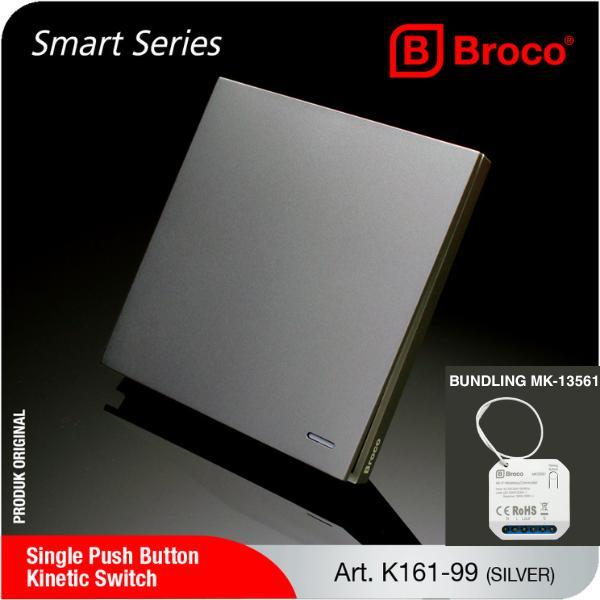 Jual [BUNDLING] BROCO SINGLE PUSH BUTTON KINETIC K161 + SINGLE SWITCH ...