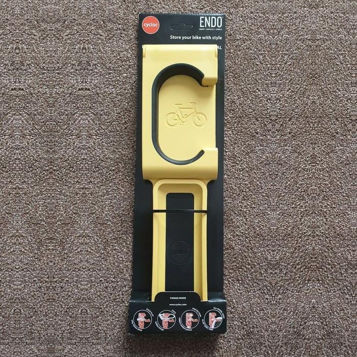 Jual Rak Tembok Cycloc Endo Wall Bike Rack Yellow | Shopee Indonesia