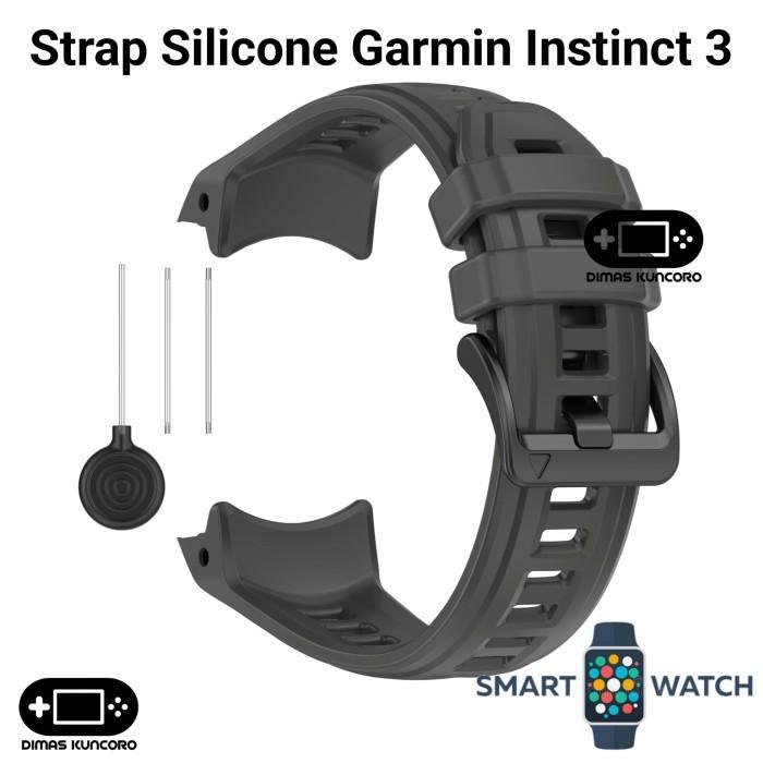 Cinturino Silicone Mimetico 22mm Per Garmin Instinct 3 Solar/Amoled 45mm – Traspirante E Colorato