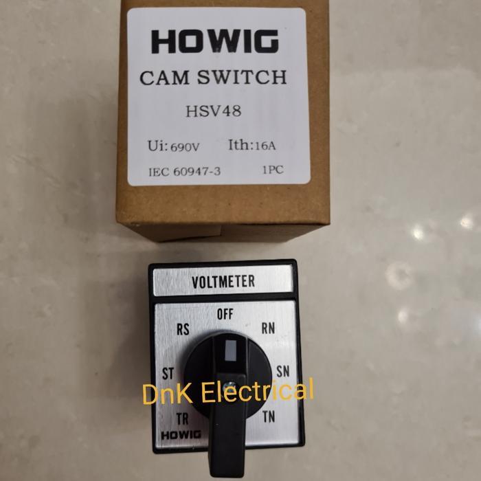 Jual Voltmeter Selector Switch Merk Howig Hsv48 | Shopee Indonesia