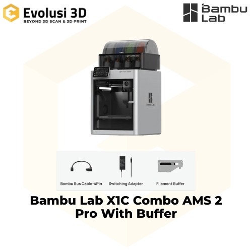 Jual Bambu Lab X1C Combo AMS 2 Pro With Buffer | Shopee Indonesia
