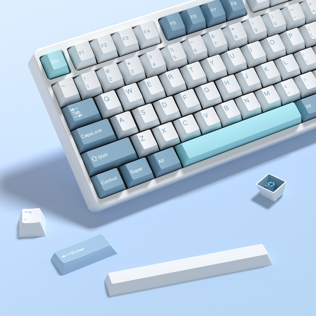 Jual KBDiy GMK SHOKO Keycap Cherry Profile Double Shot PBT ISO Keycaps ...