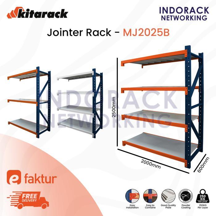 Jual KITARACK Light Duty Jointer Rack Rak Gudang 2500 x 600 x 1961mm ...