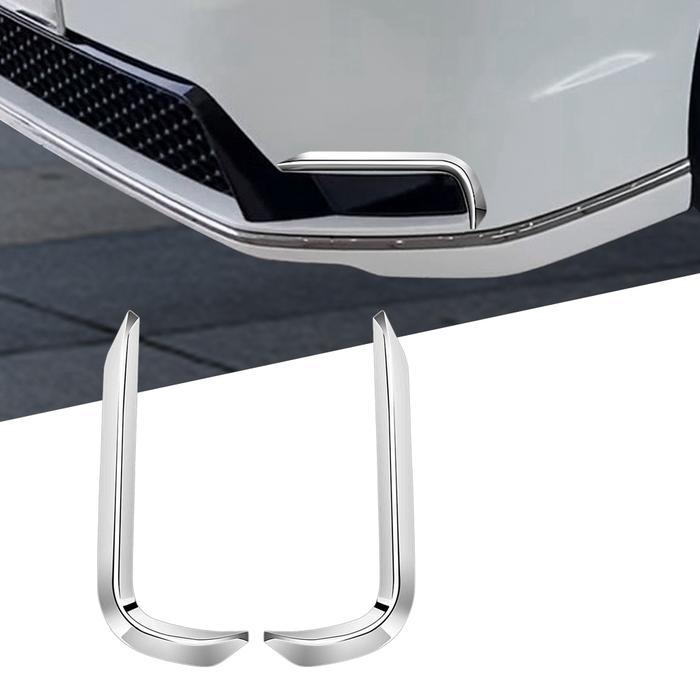 Jual Car Front Fog Light Lamp Eyebrow Fog Light Trim Frame Front Bumper ...