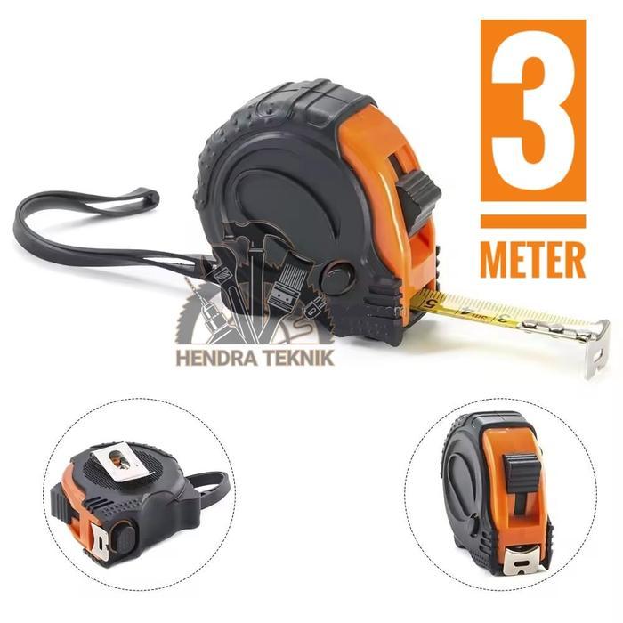 Jual METERAN ROL 3M LAPIS KARET. ROL METER 3 METER MURAH BAGUS EKONOMIS ...