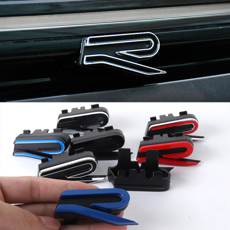 Jual New R Logo Car Front Grille Auto Sticker Accessories For ...