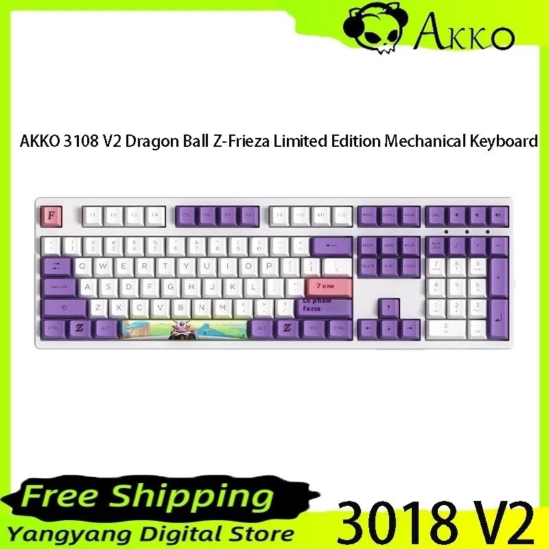 Jual AKKO 3108 V2 Dragon Ball Z-Frieza Limited Edition Wired Mechanical ...