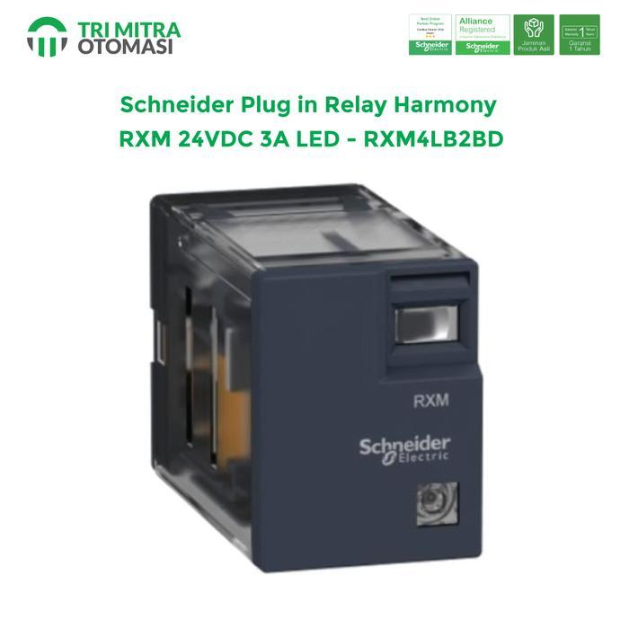 Jual Schn Plug in Relay Harmony RXM 24VDC 3A LED - RXM4LB2BD | Shopee ...