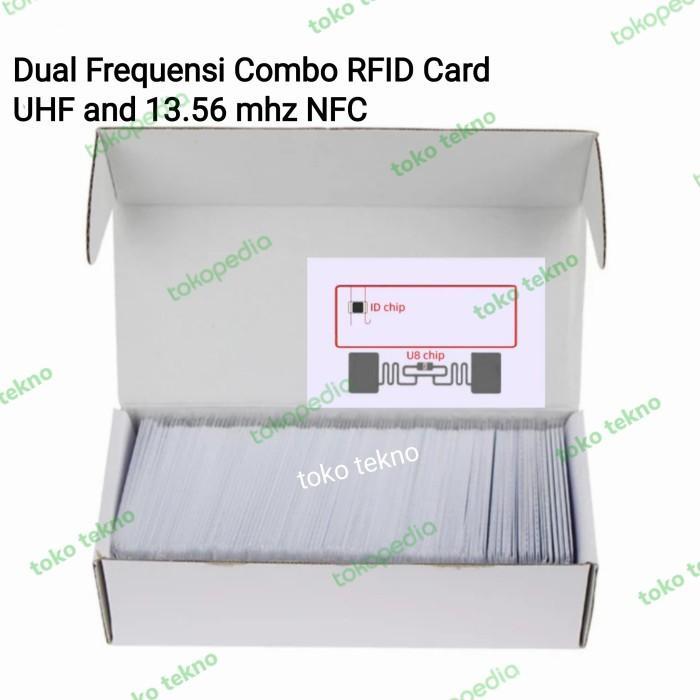 Jual New Card Dual Frequensi UHF+Mifare Kartu Combo UHF + F08 | Shopee ...