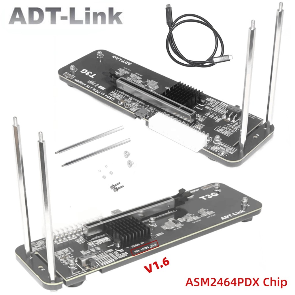 Jual Adt Ut3G For Nuc Itx Stx Notebook Pc Graphics Card External Gpu ...