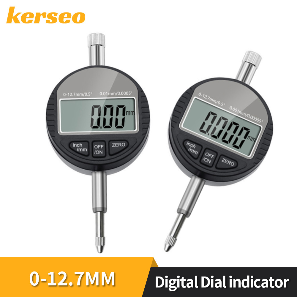 Jual 0-12.7mm Digital Dial Indicator Dial Gauges Electronic Micrometer ...