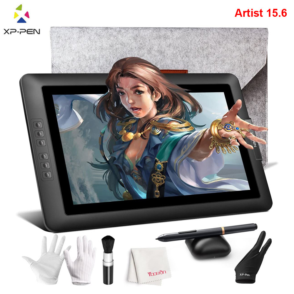 Jual XP-Pen Artist 15.6 Drawing Tablet Graphic Monitor Digital Pen ...