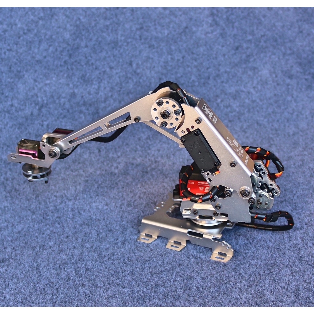 Jual Arduino 6 Dof Manipulator Robot Arm Multi Dof Industrial Robot El ...