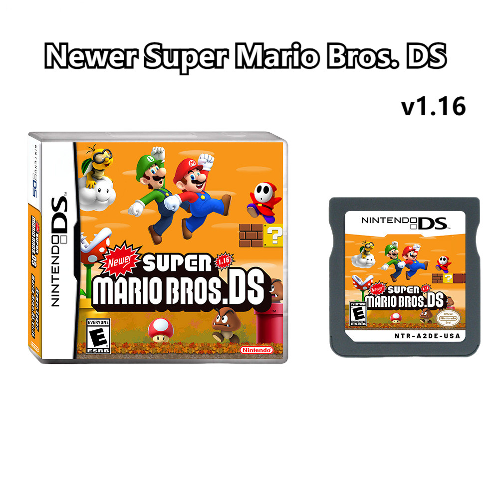 Jual Newer DS Game Cartridge Video Game Console Card Newer Super Mario ...