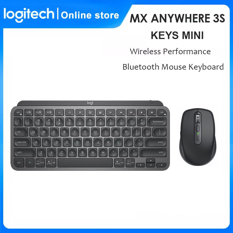 Jual Logitech MX Keys Mini Wireless Keyboard Bluetooth 2.4GHz with Logi ...