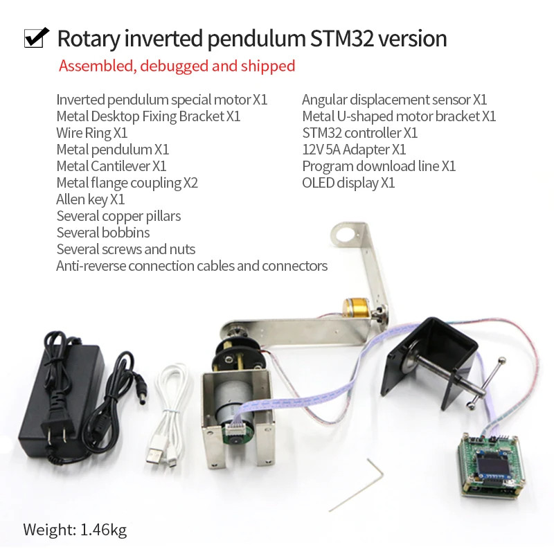 Jual IP570 Rotating Inverted Pendulum For Arduino STM32 Robot DIY KIt ...