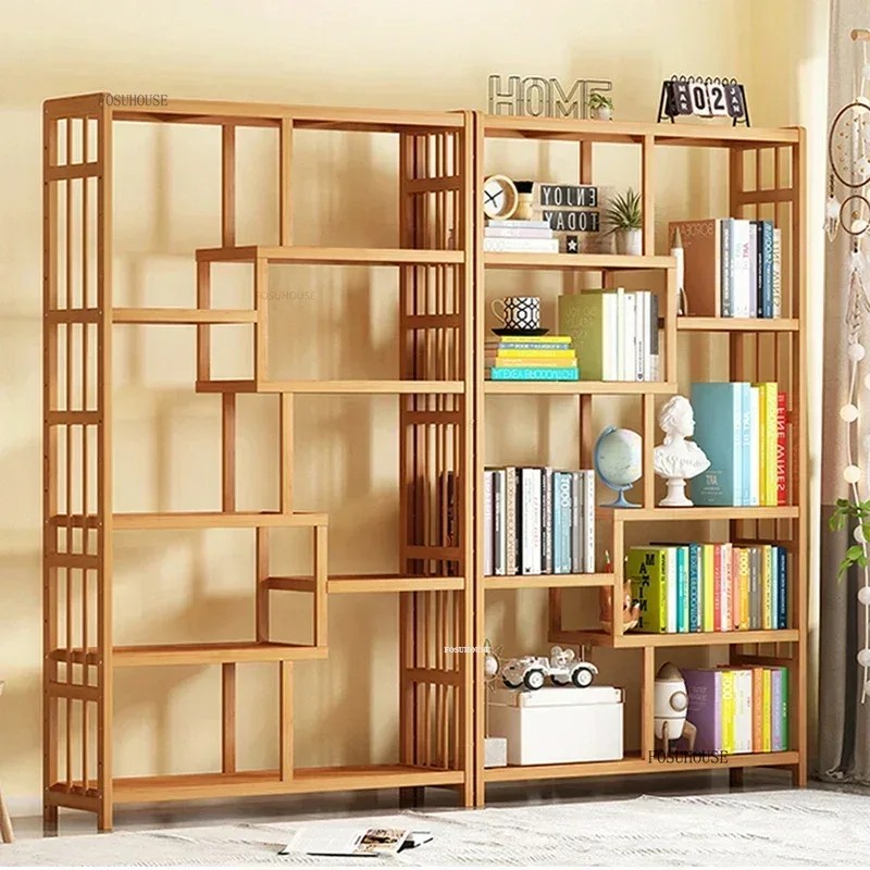 Jual Simple Storage Bookshelf Modern Living Room Furniture Home Book ...