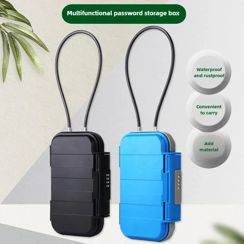 Jual Durable Waterproof Lockbox Beach/Camping/Travel Safe Box Anti ...