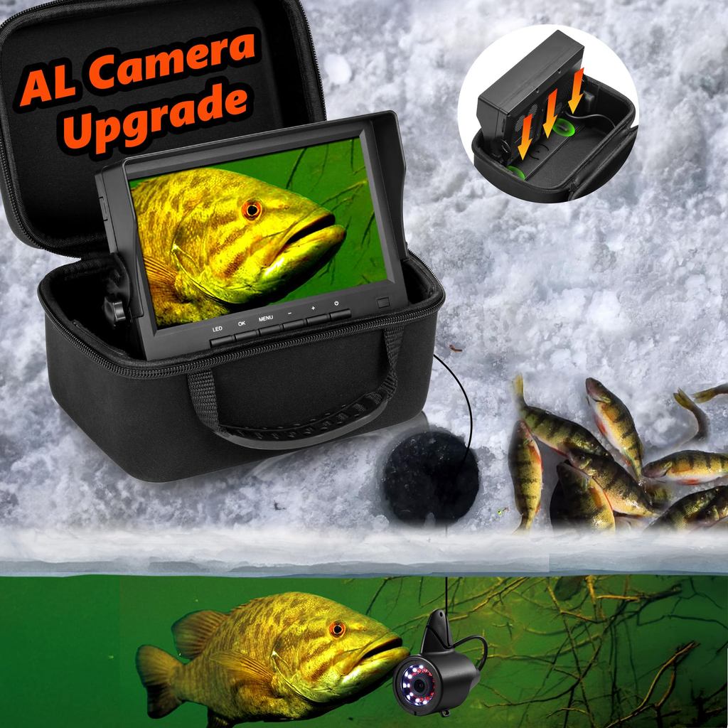 Jual AL Underwater fishing camera,4500mAh ice fishing camera,Protable ...