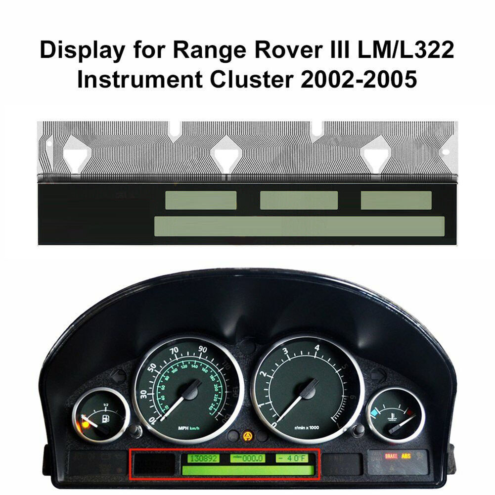 Jual LCD Display Instrument Cluster For Land Rover For Range Rover III ...