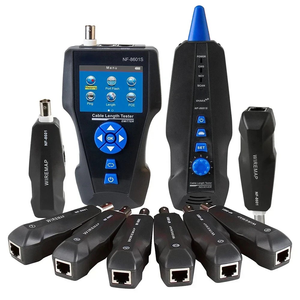 Jual PROMO Multifunctional RJ45 CAT6 Network Cable Tester NF-8601S ...