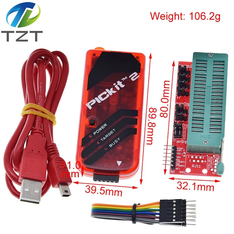 Jual PICKit2 PICKIT3 PICKit3.5 Programmer + PIC ICD2 PICKit 2 PICKIT 3 ...