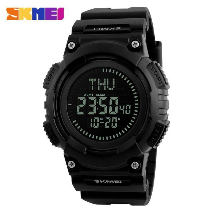 Jual SKMEI Jam Tangan Digital Pria Cowok Dengan Kompas Compas 1259 ...