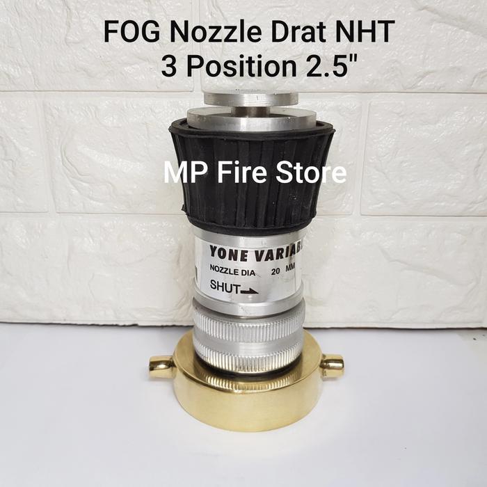 Jual Fire FOG Nozzle Drat NHT 2 5 Jet Spray Variable 3 Position 