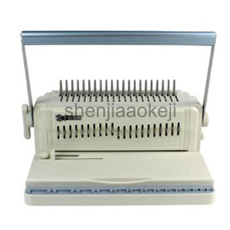 Jual PROMO A4 paper Comb binding machine 350sheets binding office ...
